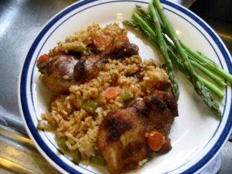 how to make spicy chicken Rosalie (photo by Patsy R. Brumfield/The Southfacin' Cook)