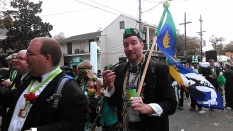 St. Patrick's Day parade in the Irish Channel (photo by Carlie Kollath Wells / New in NOLA)